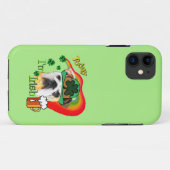 Engelse Bulldog St Patricks Day Case-Mate iPhone Case (Achterkant (horizontaal))