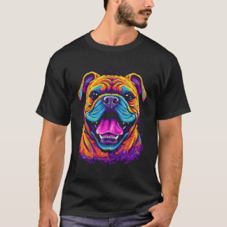 Engelse Bulldog stijl T-shirt