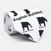 Engelse Bulldog Stropdas (Opgerold)
