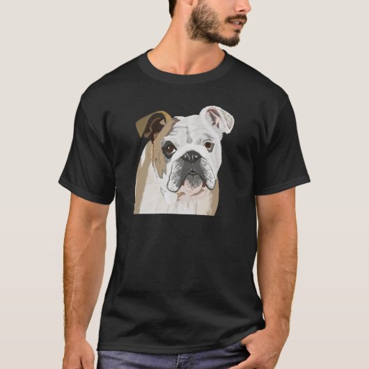 Engelse Bulldog T-shirt (Voorkant)