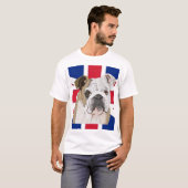 Engelse Bulldog T-shirt (Voorkant volledig)