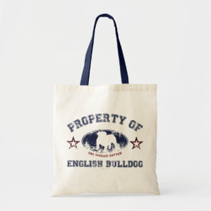 Engelse Bulldog Tote Bag