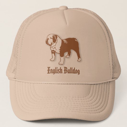 Engelse Bulldog Trucker Pet (Voorkant)