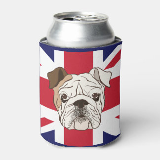 Engelse Bulldog & Union Jack Can Blikjeskoeler