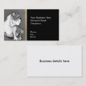 Engelse Bulldog Visitekaartje (Voorkant / Achterkant)