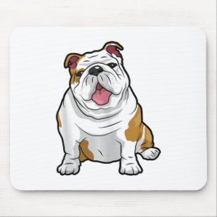 ENGELSE BULLDOGS Geweldige Funny Bulldog Pups Hond Muismat