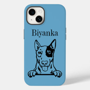 Engelse bullterrier hond Case-Mate iPhone 14 hoesje