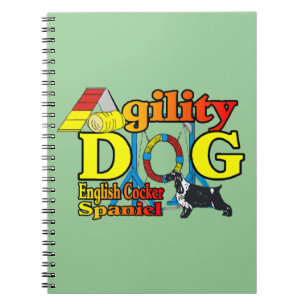 Engelse Cocker Spaniel Agility Notitieboek