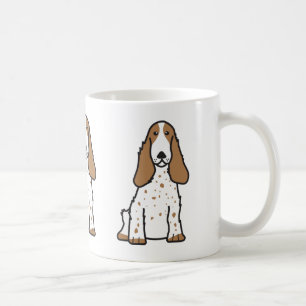Engelse Cocker Spaniel Dog Cartoon Koffiemok