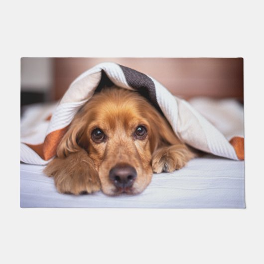 Engelse Cocker Spaniel Dog Deurmat (Voorkant)