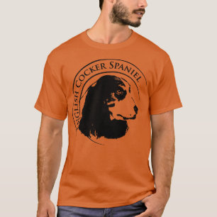 Engelse Cocker Spaniel Dog Digital Art 4 T-shirt