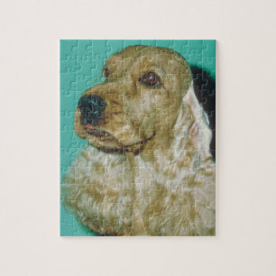 Engelse Cocker Spaniel Dog Puzzle Legpuzzel