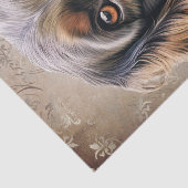 Engelse Cocker Spaniel Dog Tissuepapier (Detail)