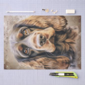 Engelse Cocker Spaniel Dog Tissuepapier (Craft)