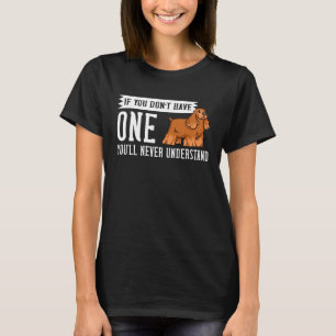 Engelse Cocker Spaniel Hond Pups Eigenaar T-shirt