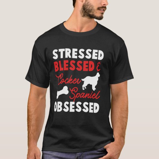 Engelse Cocker Spaniel Hondenmoeder 1 T-shirt (Voorkant)