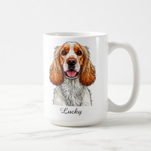 Engelse Cocker Spaniel Hondenportret Koffiemok
