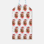 Engelse Cocker Spaniel Hondenras Kerstmis Cadeaulabel (Voorkant)