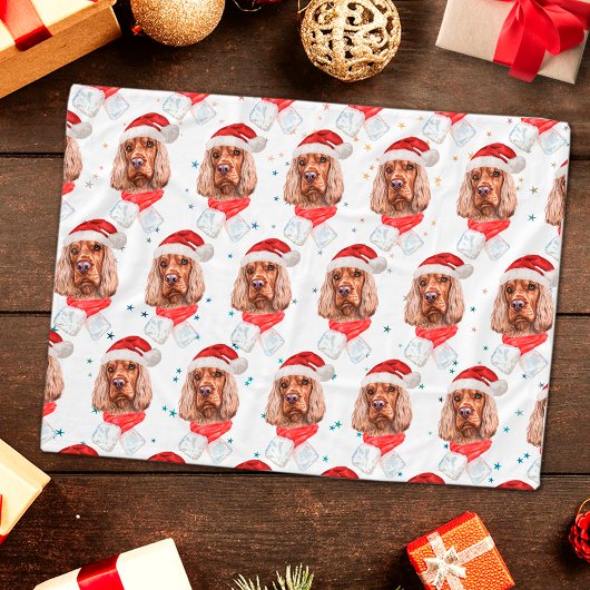 Engelse Cocker Spaniel Hondenras Kerstmis Fleece Deken