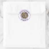 Engelse Cocker Spaniel minimal modern Ronde Sticker (Tas)