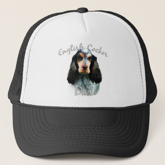 Engelse Cocker Spaniel Pa 2 Trucker Pet (Voorkant)