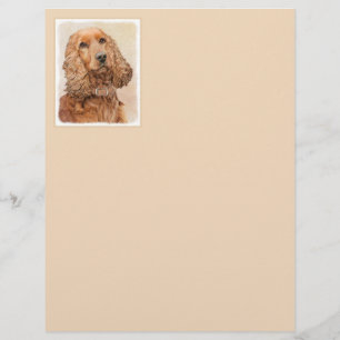 Engelse Cocker Spaniel Paining - Originele Dog Art