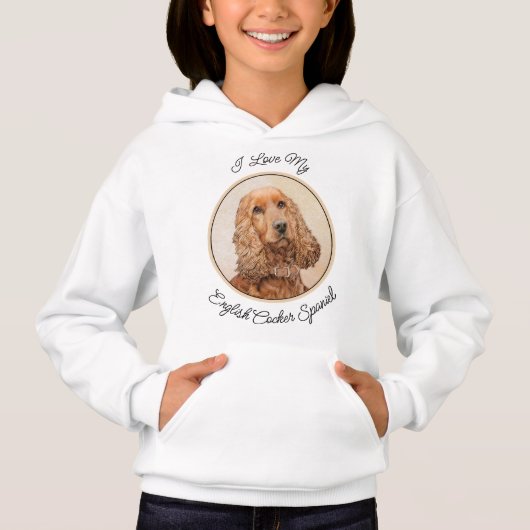 Engelse Cocker Spaniel Paining - Originele Dog Art (Voorkant)