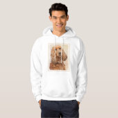 Engelse Cocker Spaniel Paining - Originele Dog Art Hoodie (Voorkant volledig)
