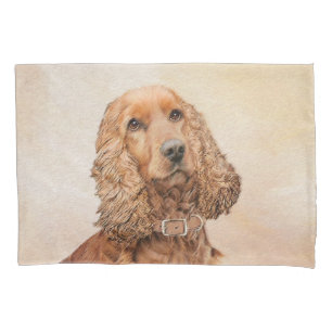 Engelse Cocker Spaniel Paining - Originele Dog Art Kussensloop