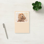 Engelse Cocker Spaniel Paining - Originele Dog Art Post-it® Notes (Kantoor)
