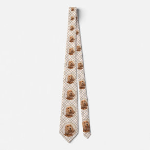 Engelse Cocker Spaniel Paining - Originele Dog Art Stropdas