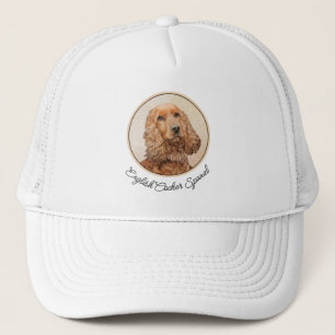 Engelse Cocker Spaniel Paining - Originele Dog Art Trucker Pet