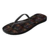 Engelse Cocker Spaniel Pompoenen Halloween Griezel Teenslippers (Schuin)