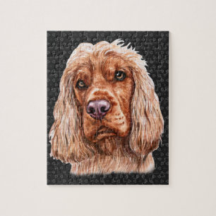 Engelse Cocker Spaniel Puzzle Legpuzzel