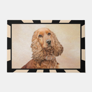 Engelse Cocker Spaniel Schilderij - Originele Hond Deurmat