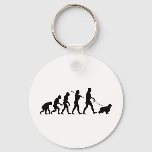 Engelse Cocker Spaniel Sleutelhanger (Voorkant)