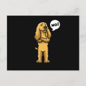 Engelse Cocker Spaniel Stubborn Dog Briefkaart (Voorkant)