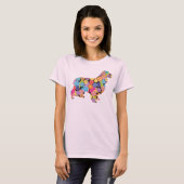 Engelse Cocker Spaniel T-shirt (Voorkant volledig)