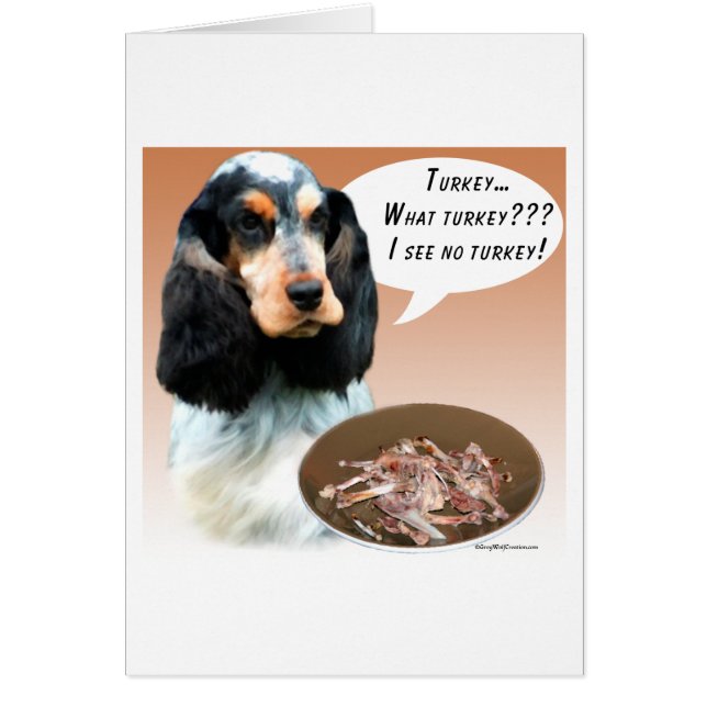 Engelse Cocker Spaniel Turkije (Voorkant)