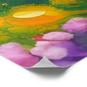 Engelse Cottage Flower Garden Poster (Hoek)