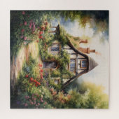 Engelse Cottage Legpuzzel (Horizontaal)