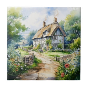 Engelse Cottage Tegeltje