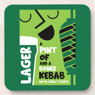 Engelse Doner Kebab Bier Onderzetter