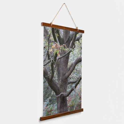 engelse eik hangend wandkleed (Gebogen)