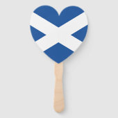 Engelse en Schotse vlag bruiloft partij Handwaaier (Achterkant)