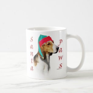 Engelse Foxhound Santa Paws Koffiemok