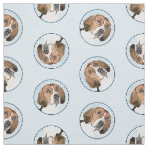 Engelse Foxhound Schilderij Cute Originele Honden Stof