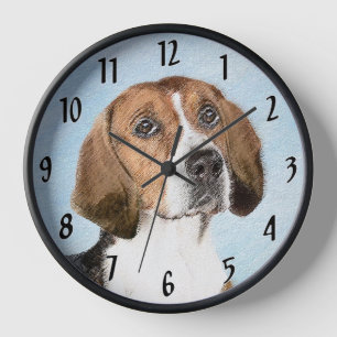 Engelse Foxhound-schilderij - Mooie originele hond