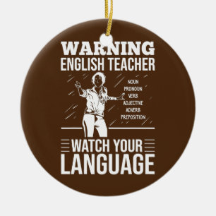 Engelse Grammar Checker Keramisch Ornament