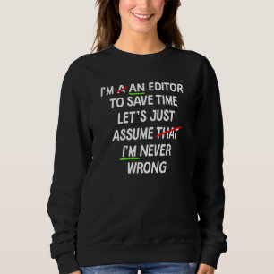 Engelse Grammar Editor nooit verkeerde schrijver l Trui